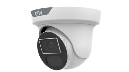 Uniview IPC3618SS‑ADF28K‑I1 8MP LightHunter Fixed IR Turret Network Camera – 4K Ultra HD, 40 m Smart IR, Intelligent Perimeter & Crowd Monitoring, PRIME Series, UNI *