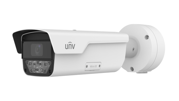Uniview PKC2641-Z80-IR-P | 4MP LPR Bullet Camera with 8–32mm Motorised Lens, IR Illumination, 60fps, License Plate Recognition, PoE, IP67, IK10 ANPR