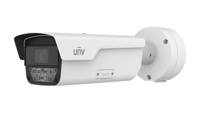 Uniview PKC2641-Z80-IR-P | 4MP LPR Bullet Camera with 8–32mm Motorised Lens, IR Illumination, 60fps, License Plate Recognition, PoE, IP67, IK10 ANPR