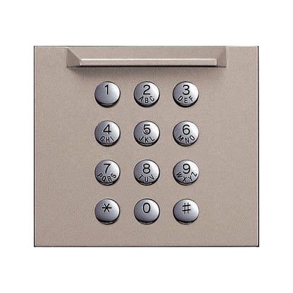 AIPHONE GF-10KP GT Series, Digital keypad panel, Front cover panel to suit GT10K digital keypad module