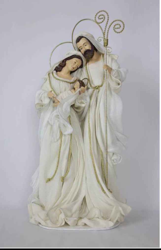 PRE ORDER Large Christmas Nativity Set – 55cm Handmade Holy Family & 38cm Three Wise Men, Premium Artisan Religious Figurines