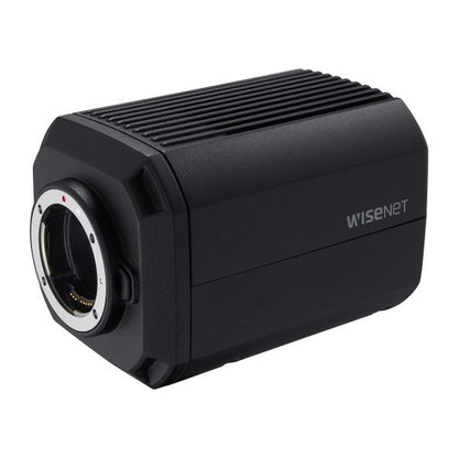 Hanwha Vision HV-TNB-9000 8K AI Network Box Camera – Canon EF Lens Compatible, HDMI Output, AI Analytics T Series