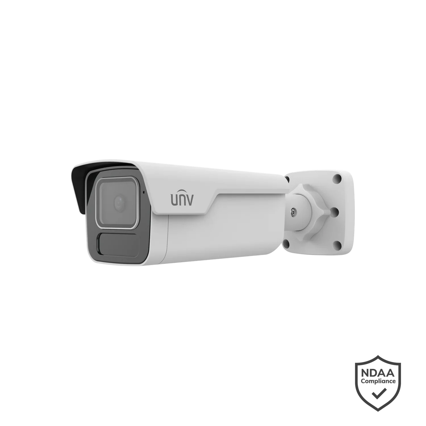 Uniview IPC2B16SS-ADF28K-I1 6MP LightHunter IR Fixed Bullet Network Camera, 2.8mm, SD Card, WDR, IR 80m, Built-in Mic, Prime Series
