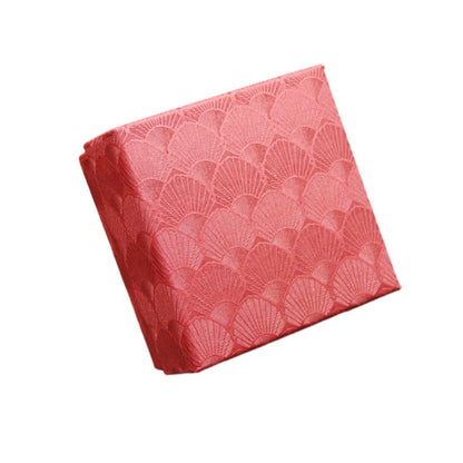 25X Jewelry Gift Boxes Shell Pattern 7.5CM Small GiftBox Empty Jewelry With Foam - Pink