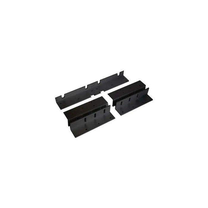 LOX AMZB4D-BLK L & Z Black Bracket for EM3500DM-BLK – Adjustable Mounting for Double Electromagnetic Locks