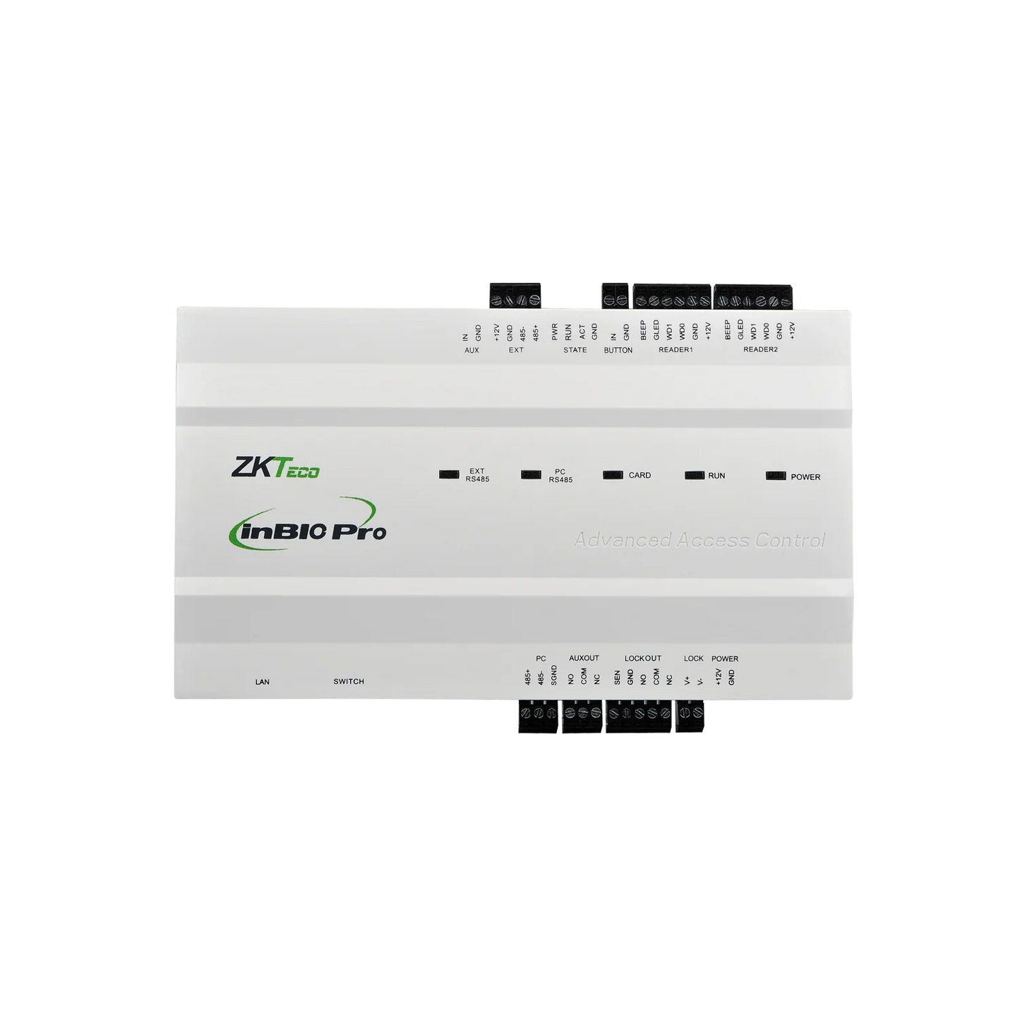 ZKTeco InBio‑160 Pro | 1‑Door IP Biometric Access Control Panel – 20,000 Fingerprint / 60,000 Cards / 100,000 Events