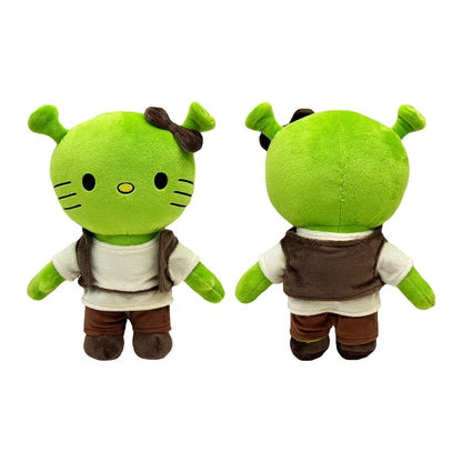 Green Ogre Kitty Plush King King of the Swamp Plush 26cm