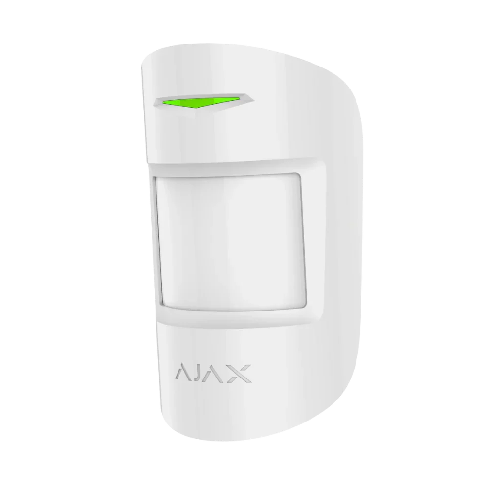 AJAX#30655 Ajax MotionProtect Jeweller Wireless PIR Motion Detector – White / Black | Indoor Motion Sensor
