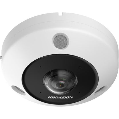 Hikvision DS-2CD63C5G1-IVS 12MP DeepinView IR Fisheye Network Camera with 360° Panoramic View, Heatmap, Two-Way Audio, IP67 & IK10