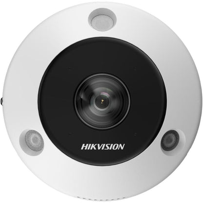 Hikvision DS-2CD63C5G1-IVS 12MP DeepinView IR Fisheye Network Camera with 360° Panoramic View, Heatmap, Two-Way Audio, IP67 & IK10