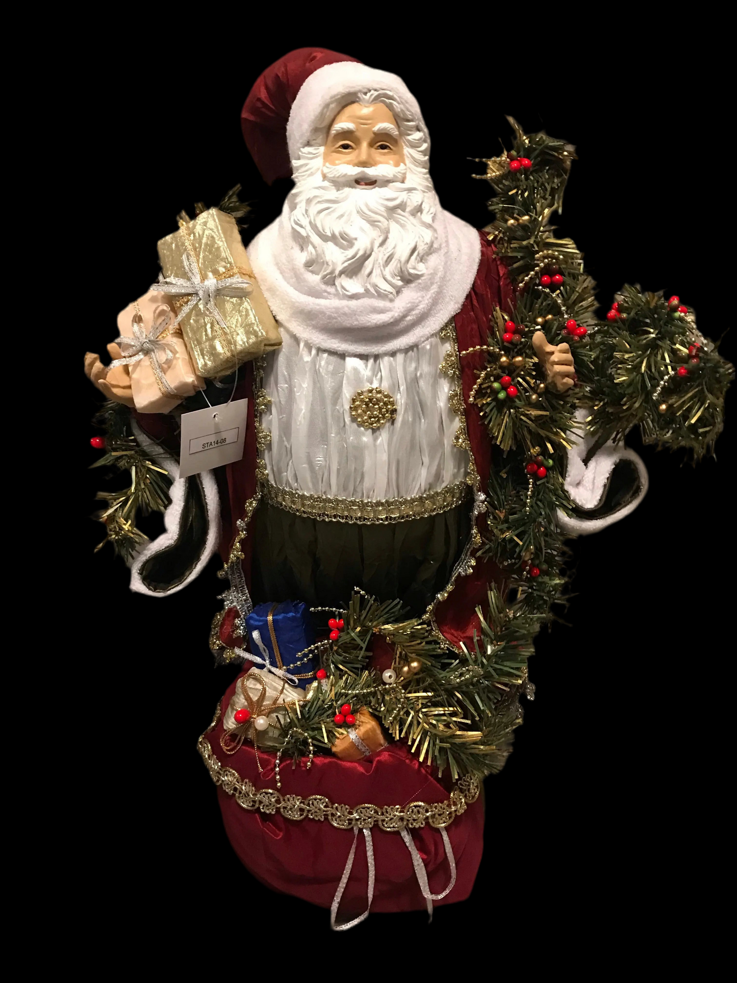 20” Standing Red Santa Claus - Christmas Decorations Ornament Santa Claus 51cm