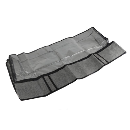 2PCS Clothes Storage Bag with Reinforced Handle Closet Organizers Clear Window Sweater Clothes Storage Containers