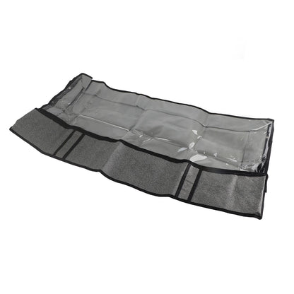 2PCS Clothes Storage Bag with Reinforced Handle Closet Organizers Clear Window Sweater Clothes Storage Containers