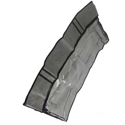 2PCS Clothes Storage Bag with Reinforced Handle Closet Organizers Clear Window Sweater Clothes Storage Containers