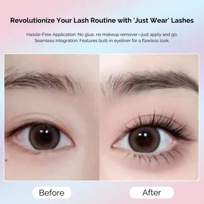 MENG JIE SHANG PIN Self-Adhesive False Eyelashes
