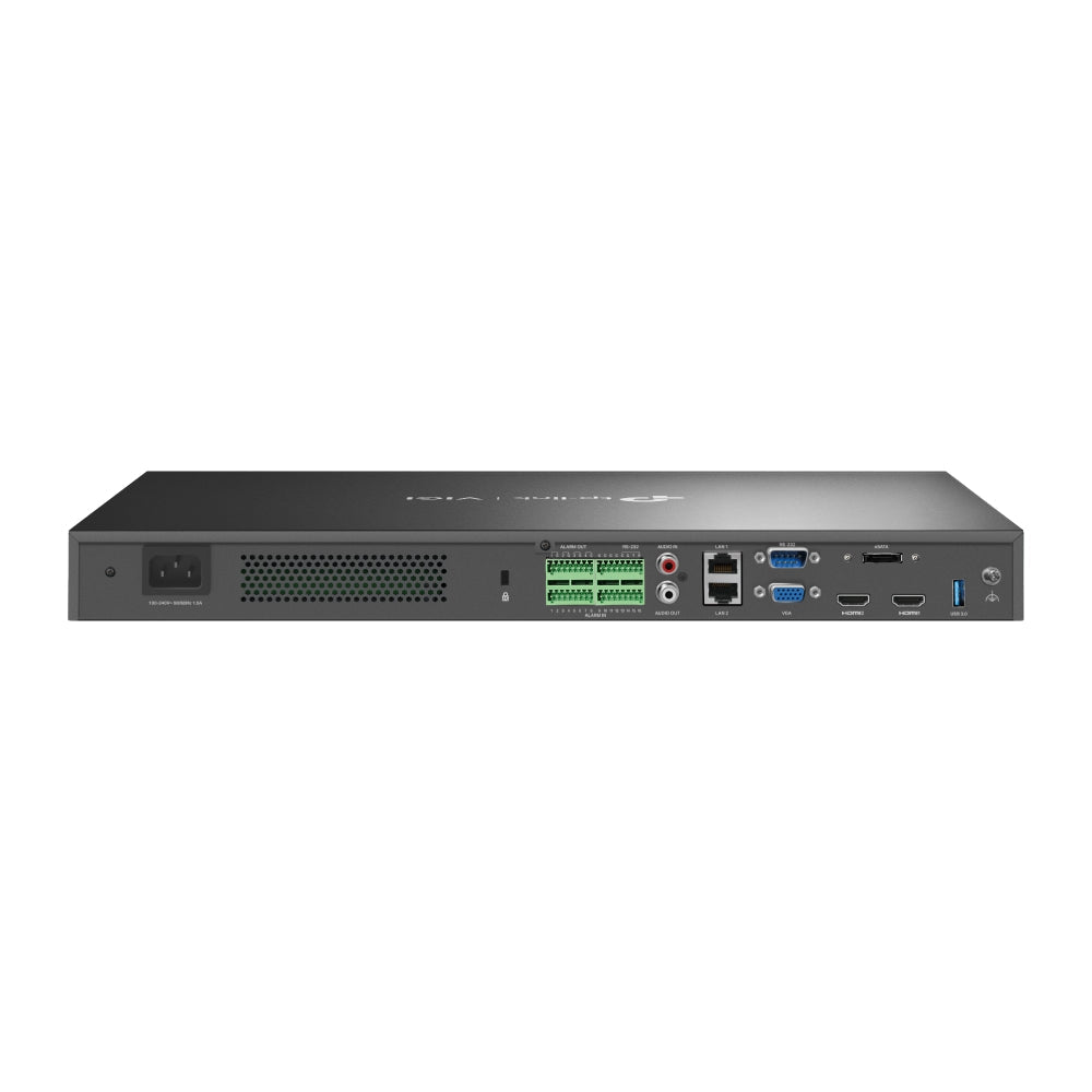 TP-Link VIGI NVR4064H | 64‑Channel 4K Network Video Recorder with 4× SATA (Up to 16 TB Each), H.265+ Compression, Remote Monitoring no PoE