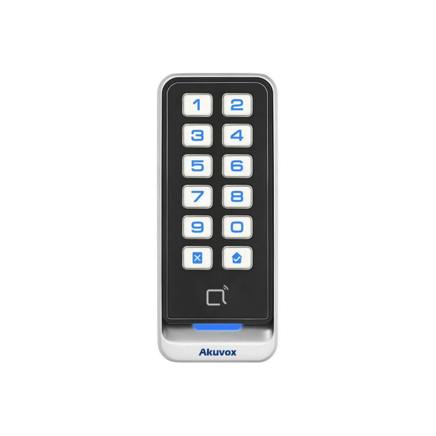 Akuvox ACR-CRM11 Metal Keypad Wiegand Reader – Dual-Frequency Access Control with Keypad & IP65 Protection
