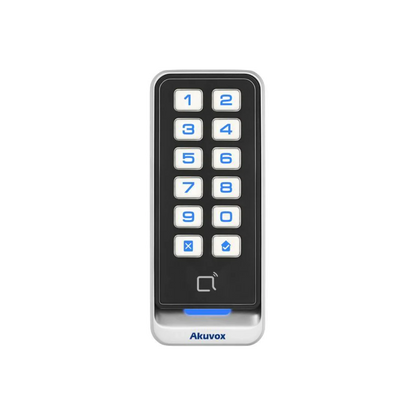 Akuvox ACR-CRM11 Metal Keypad Wiegand Reader – Dual-Frequency Access Control with Keypad & IP65 Protection