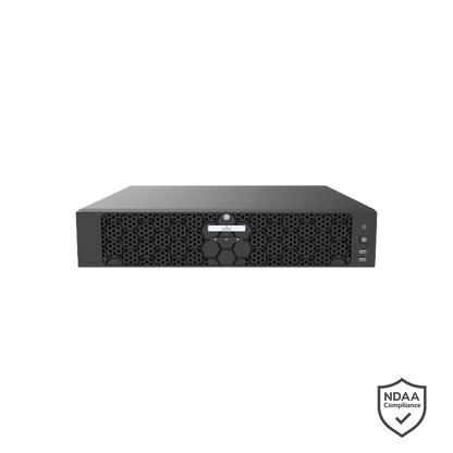 Uniview NVR508-64E-IQ 64 Channel Network Video Recorder 32MP 4K Ultra265 | Dual HDMI & VGA | 8×SATA up to 16TB Each | No HDD