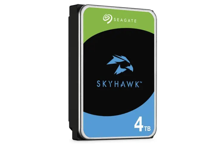 Seagate SkyHawk 4TB Surveillance Hard Drive – 3.5" SATA 6Gb/s, 256MB Cache, ImagePerfect™, Rescue Data Recovery, ST4000VX016 for CCTV