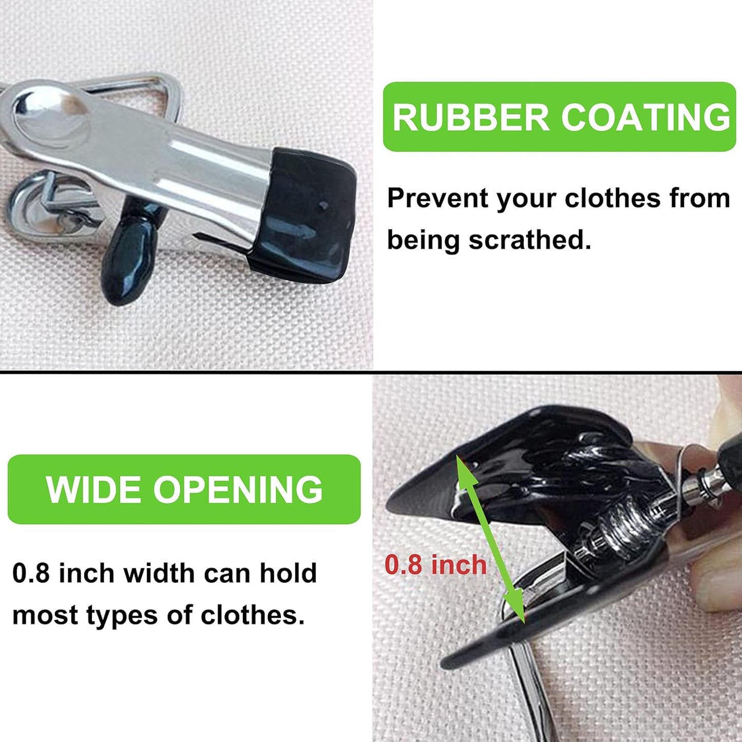 30 Pack Laundry Hooks Hanging Clips Clothes Pins Closet Hanger Organizer + Snap Button Kit with Snaps Pliers, 240 Sets Plastic Snaps for Fabric