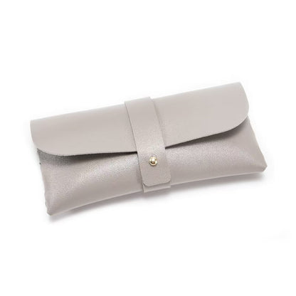 30-Piece Grey Chic & Sleek PU Leather Soft Eyeglass Case - Protective Pouch for Sunglasses & Reading Glasses