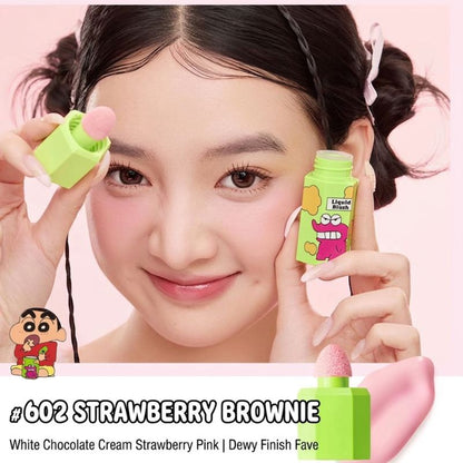 JILL LEEN x Crayon Shin-chan Liquid Blush | Soft Natural Cheek Tint