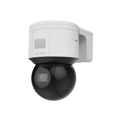 HiLook PTZ-N3404LIU/SL 4MP 4× Zoom Intelligent Network PTZ All-in-One Camera with Human/Vehicle Detection, Auto Tracking & Two-Way Audio – IP66 Rated