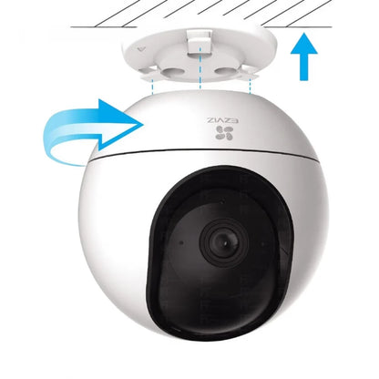 EZVIZ H6 Smart Home Wi-Fi Camera – Full-Coverage Security with Crystal-Clear 3K Resolution Indoor Camera
