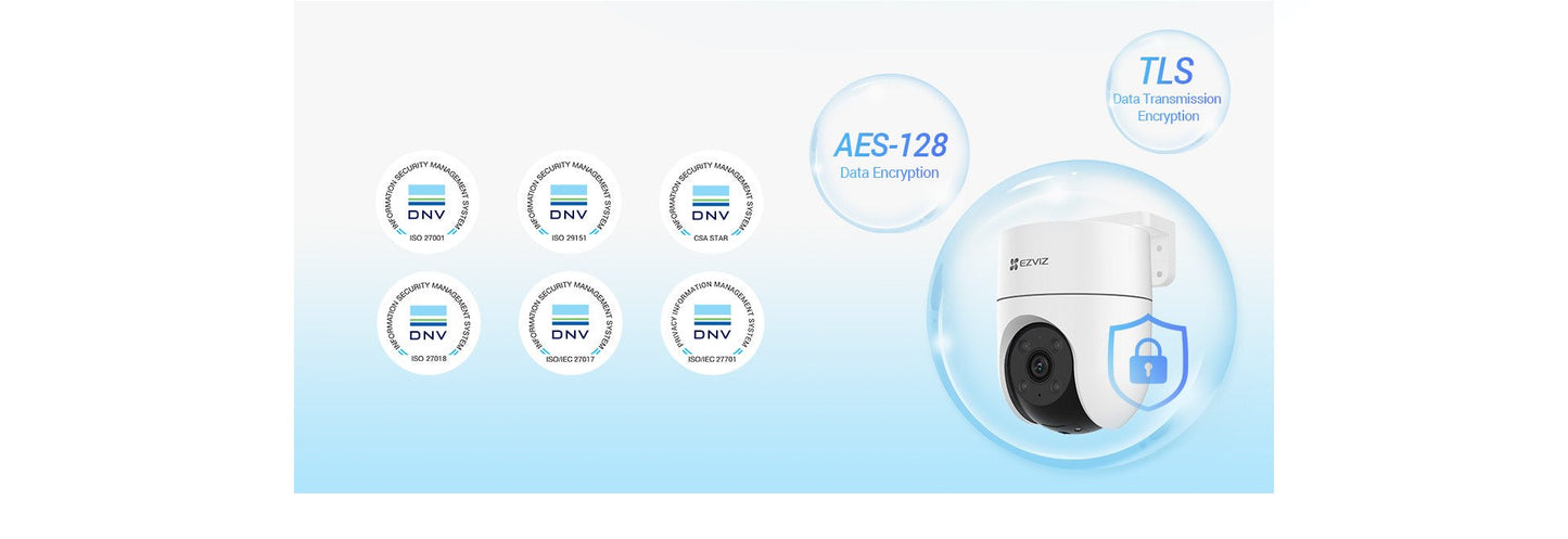 EZVIZ H8c Pan & Tilt Wi-Fi Camera – 360-Degree Smart Protection