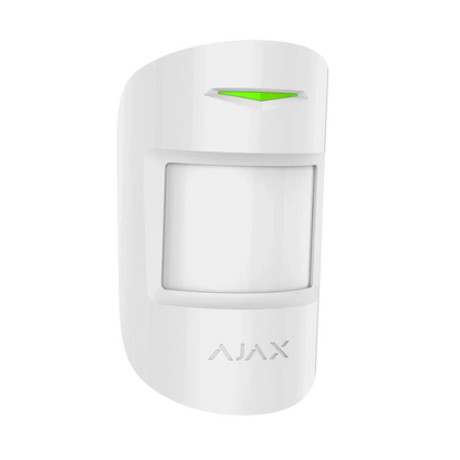 AJAX#30655 Ajax MotionProtect Jeweller Wireless PIR Motion Detector – White / Black | Indoor Motion Sensor