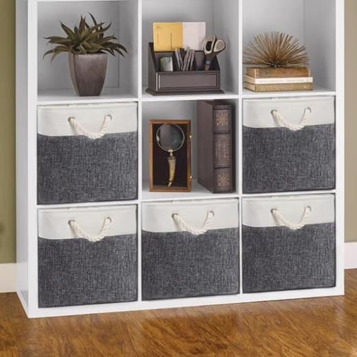 33 Storage Basket Cube for Clothes and Toys, 33x33x33 cm, Perfect for Home Use