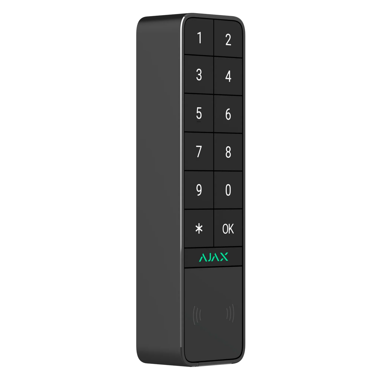AJAX#99971 – AJAX KeyPad Outdoor Jeweller Black Wireless Access Control Keypad