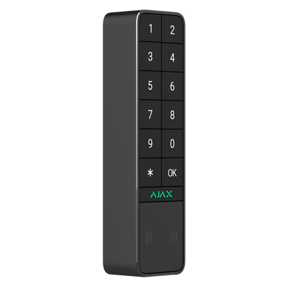 AJAX#99971 – AJAX KeyPad Outdoor Jeweller Black Wireless Access Control Keypad