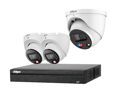 Dahua upto x4 8MP (4K) Camera Kit Choose Standard, TiOC and HDD. DH-IPC-HDW3867EM-S-IL-ANZ, IPC-HDW3849H-AS-PV-ANZ-S2