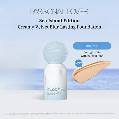 PASSIONAL LOVER Sea Island Edition Creamy Velvet Blur Lasting Foundation 4.0