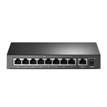 TP-Link TL-SF1009P 9-Port 10/100Mbps Desktop PoE+ Switch | Reliable Power & Data for Small Networks – EOL