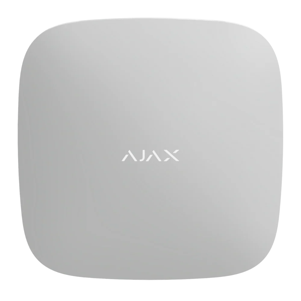 AJAX#35528 Ajax Rex 2 Jeweller Wireless Radio Signal Range Extender – White / Black