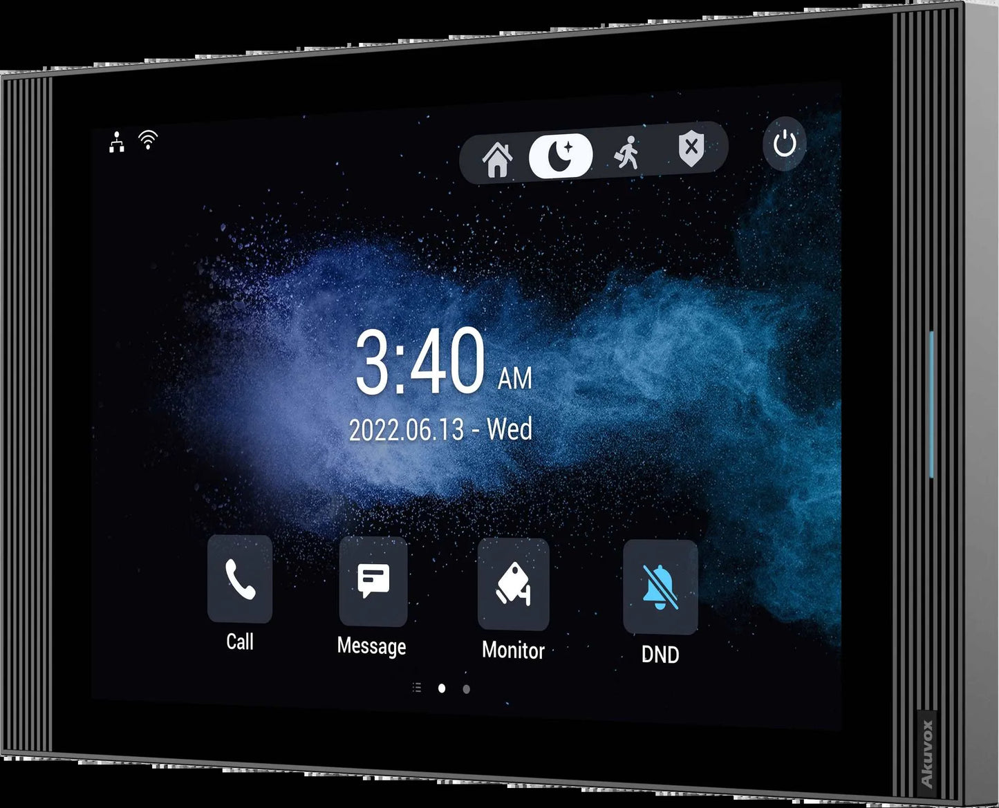 Akuvox S567W 10-Inch Touchscreen Android Intercom Monitor, Wi-Fi