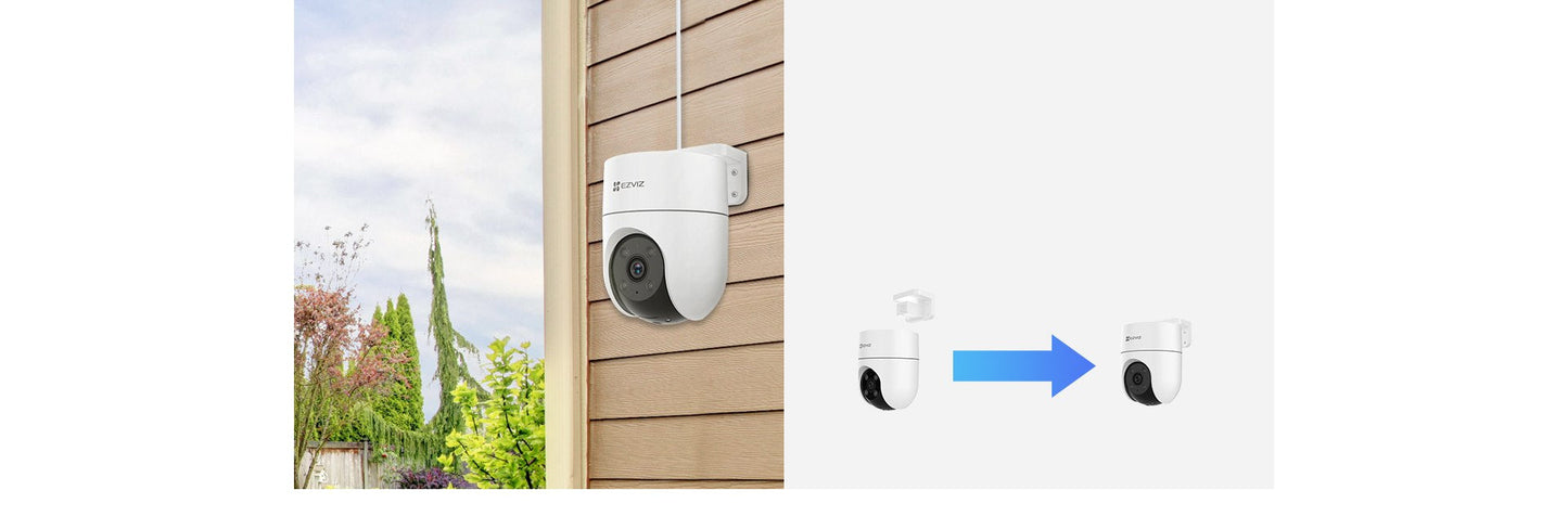 EZVIZ H8c Pan & Tilt Wi-Fi Camera – 360-Degree Smart Protection