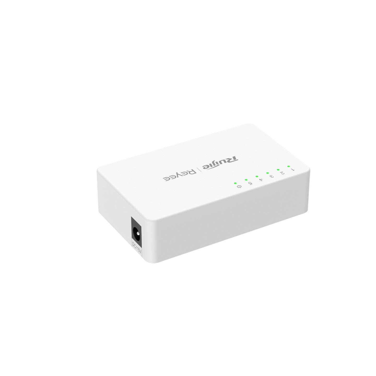 RG-ES05G-L 5-Port 10/100/1000 Mbps Unmanaged Non-PoE Switch – Gigabit, Fanless, Home & Small Office Networking
