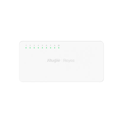 RG‑ES08F 8-Port 10/100 Mbps Unmanaged Non‑PoE Switch (Ruijie / Reyee)