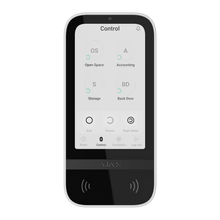 Ajax KeyPad TouchScreen Jeweller Wireless Keypad (White)- AJAX#58469