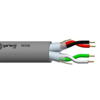 Garland 2 Pair (4 x 7/0.20mm) Shielded Data Cable – 300m Box | MCP2S | RS-422 Compliant, Polypropylene Insulated, ELV Rated, Beige PVC Sheath