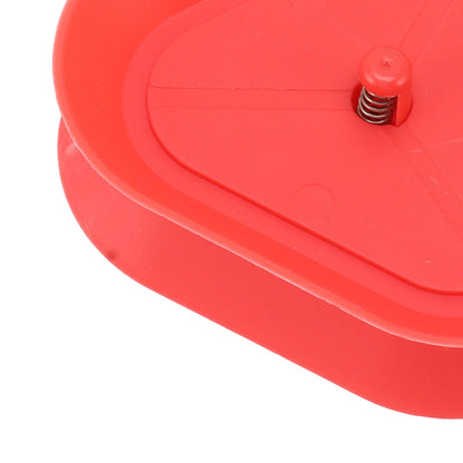 4Pcs Playing Card Holder Plastic Triangle Shaped Spring Design Hands Free Poker Card Holder