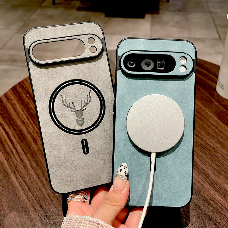 Google Pixel Wireless Charging PU Leather Case