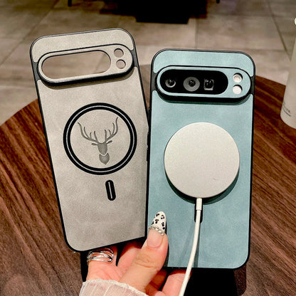 Google Pixel Wireless Charging PU Leather Case