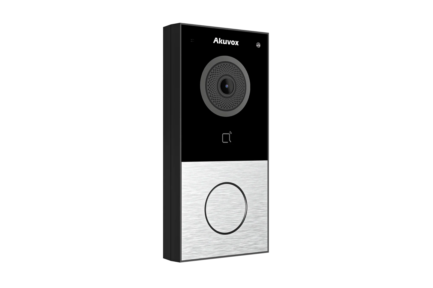 Akuvox E12S-2 Single-Button 2-Wire SIP IP Video Door Station – Compact Design, HD Camera, Two-Way Audio, Surface Mount