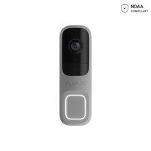 AJAX Wireless Smart Doorbell – White | Secure, Stylish &amp; Reliable Home Entry Alert System - AJAX#116897