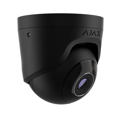 AJAX#64923 Ajax 5MP 2.8mm Turret IP Security Camera – White / Black